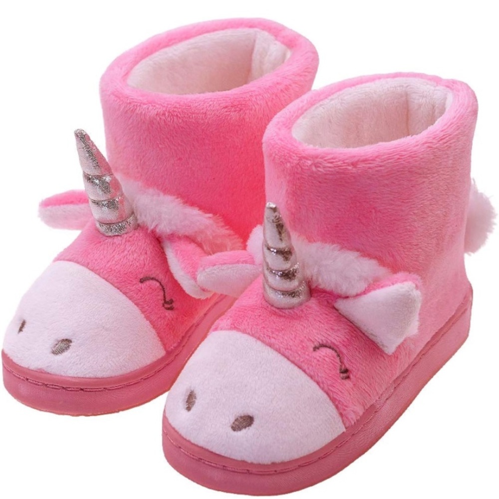 Toddler Unicorn Slip on booties
